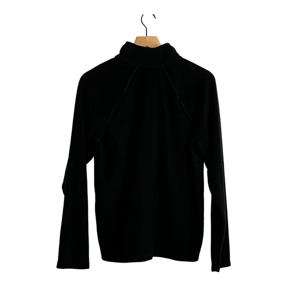 Cabela's Pullover Fleece Heavyweight Quarter Zi Thermal Jacket Black Size Medium - Picture 2 of 8